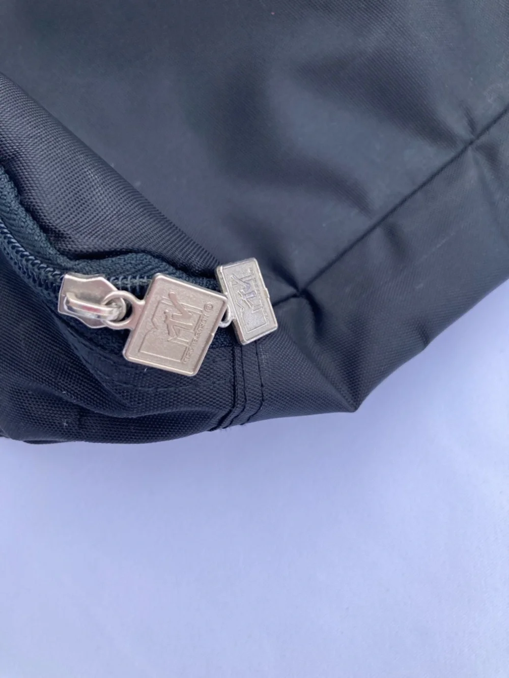 Rare Vintage 90s MTV Music Television Nylon Black Messenger Shoulder Bag Logo - Picture 6 of 12